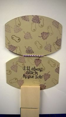 PB & J card ( inside )
PB & J card using PB & J stamp set, Spinner2stamp set, Stephanie Barnard cardstock & inks.
