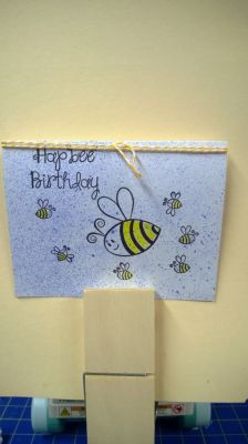 Birthday card
My grandson Carter, age 6, made this card today for his mother's birthday coming up this weekend.
