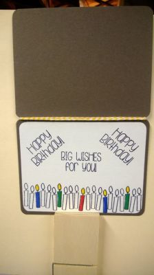 Birthday card ( inside )
