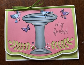 My Friend�s Birdbath
