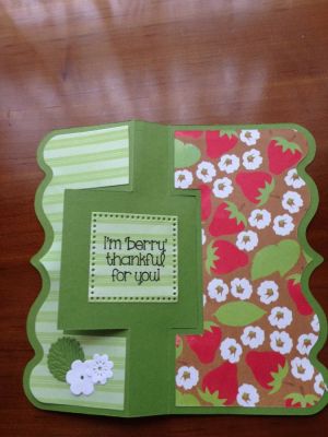 Inside of Berry thankful
