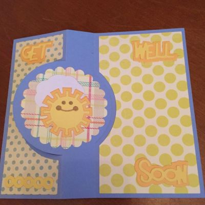 Inside of Get Well Soon card,
Keywords: TriplitHelloSunshine
