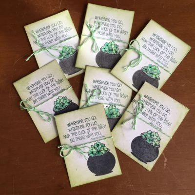 Luck O' the Irish 
These are atcs for St. Paddy's Day.  
