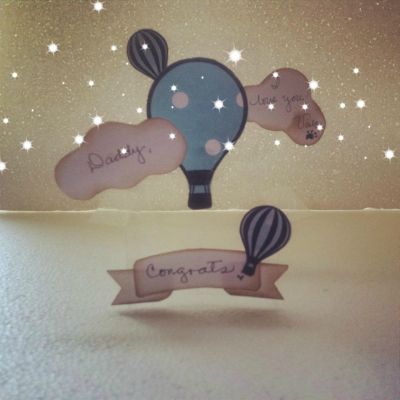 Congrats
Hot4balloons,  clear pop up card.

