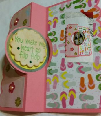You make my heart go flip flop
No idea how to make these pictures look decent when using flip it cards...sorry!
