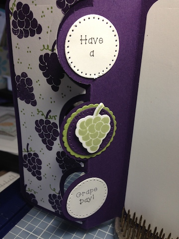 Happy Birthday / have a grape day closer inside
