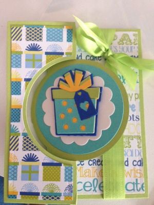 celebrate
b-day card for my nephew
