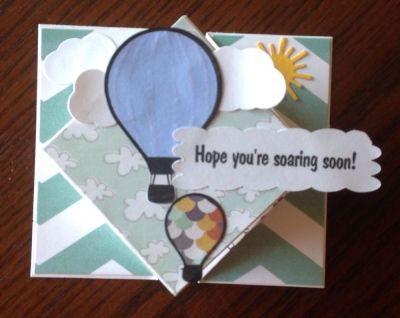 Get well explosion card

