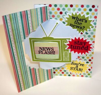 "Newsflash"
Birthday card using the tv2stamp set.
Keywords: Birthday card