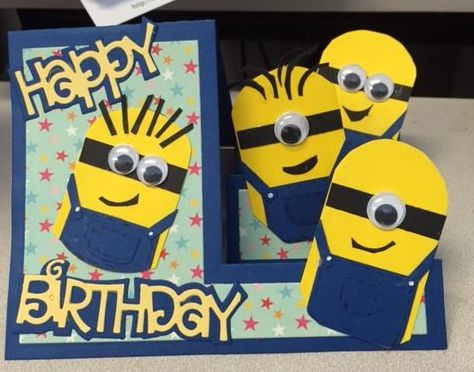 Minion Step Up card 
