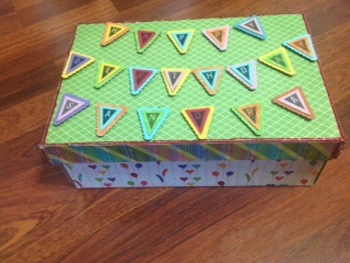 Altered shoe box
