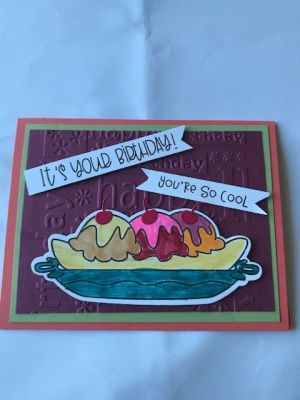 Banana Split Birthday 
