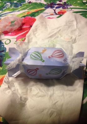 Candy favor
Candy box favor
