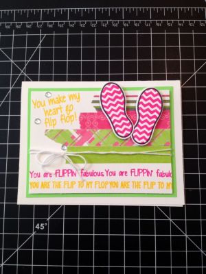 Heart Flip Flop
Cute card for a friend or someone special.
Keywords: flipflop, sandals, summer, sandals