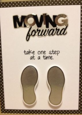 Graduation footsteps
