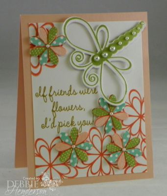 Flowers & Friends!
Love how you can layer the flower images and I added pearls for bling
Keywords: dragonfly flowers friends pearls