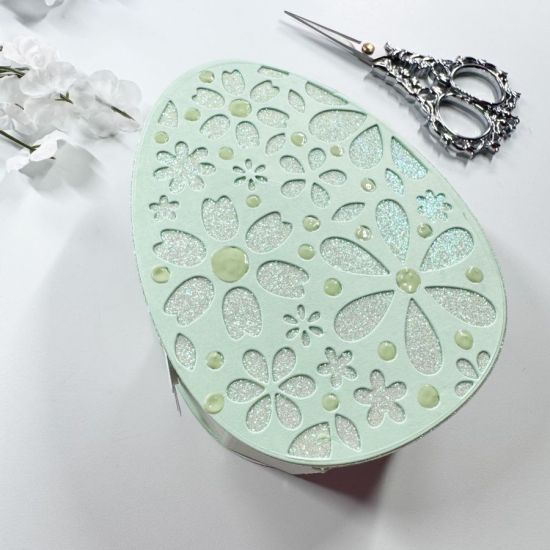 Floral Easter Egg Treat Box
