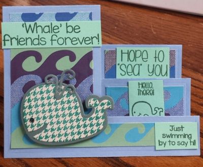 whale be friends forever
