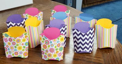 May baskets
Used French Fry Box die
