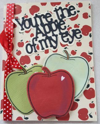 You're the apple of my eye

