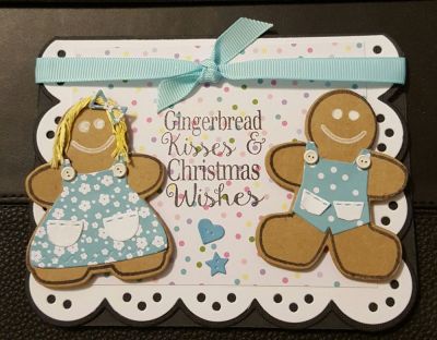 Gingerbread Kisses Christmas Wishes
