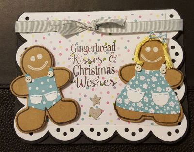 Gingerbread Kisses Christmas Wishes
