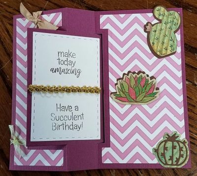 Have a Succulent Birthday inside

