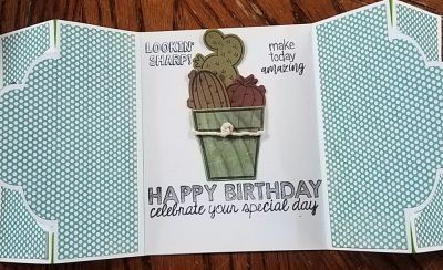 Gatefold (inside) Happy Birthday

