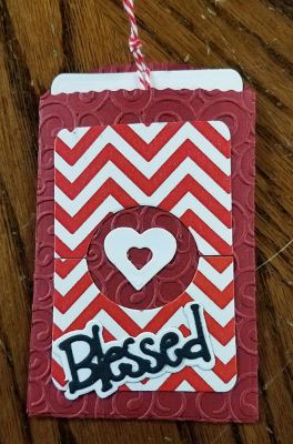 Blessed gift card bag
