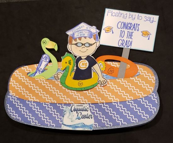 Pool Fold It
Made for my nephew thats graduating who was a swimmer
