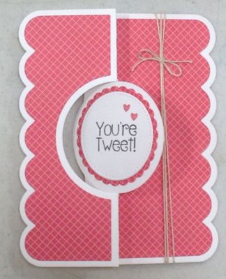 So Tweet!
My first ever flip it card. Love how easy it was. 

