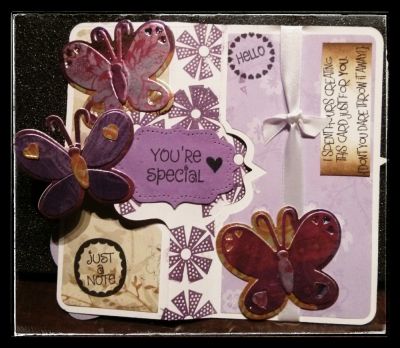 RECYCLING PERFUM BOX USING TRIPLIT BUTTERFLY  
 
I HAD JUST BOUGHT A BOTTLE OF PERFUM AND I COULD NOT 
FIND THE COURAGE TO THROW AWAY THE PACKAGING.... OMG... IT WAS 
SOOO BEAUTIFUL ... AND SINCE I JUST RECEIVED MY TRIPLIT BUTTERFLY.... 
I HAD TO PLAY WITH IT!!  
 

Keywords: TRIPLIT BUTTERFLY, Sizzix Framelits Die Set 11PK - Card, Fancy Frame Flip-its #2,minis4circles, created4you