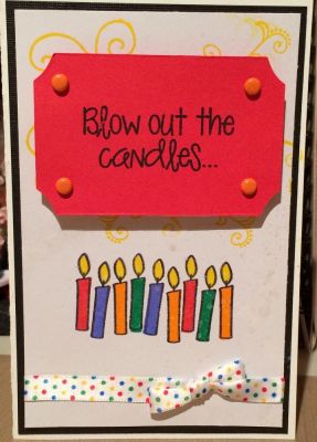 Blow out the candles...
Keywords: candles4birthday