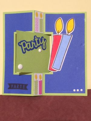 Happy Birthday "Party" - Inside
Keywords: November Kit Club 2014, Sizzix Square #2 Flip-its Card Set