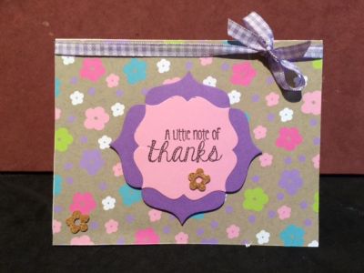 A Little Note of Thanks
Keywords: June Kit Club 2015