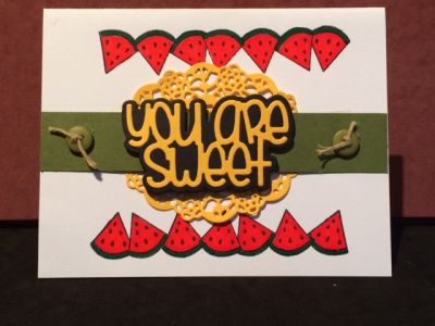 You are Sweet
Keywords: watermelon2stamp