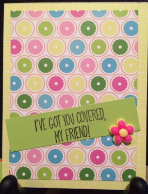 I've Got You Covered
Keywords: bandage2stamp, January 2016 Card Kit