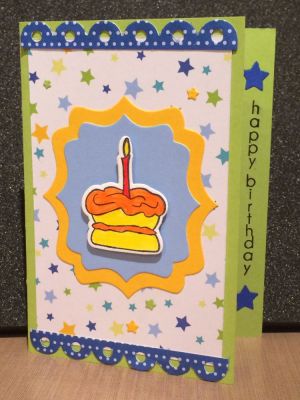 First Birthday
Keywords: Birthday with sizzix, birthday4cookie