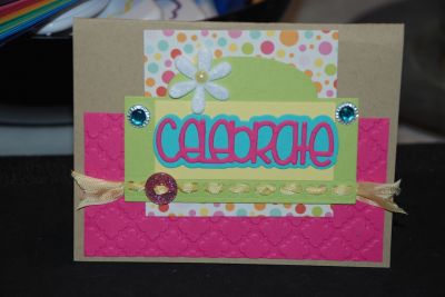 Celebrate card

