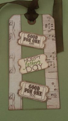 Father's day Tag - Tickets
