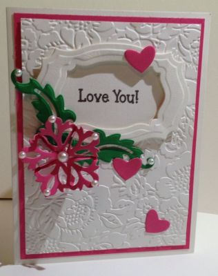 Love you
Made my mom a cute little birthday card. 
