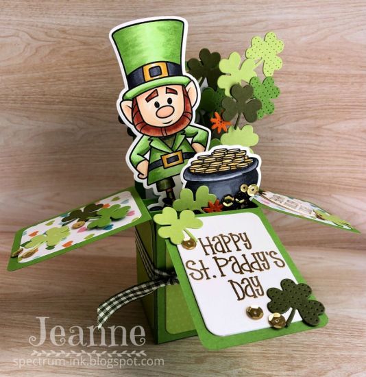 Luck of the Irish
Box card that I forgot to post before St. Patrick's Day.
Keywords: leprechaun, St Patrick's Day, box card