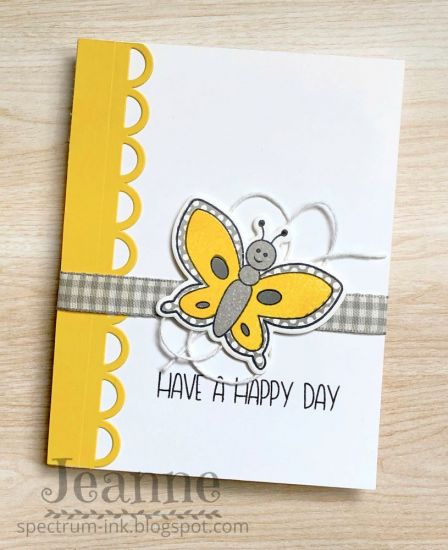 Happy Butterfly
Birthday card for a color challenge using two shades of gray and yellow.
Keywords: Butterfly, Butterfly2stamp