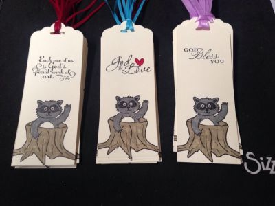 Raccoon bookmarks
Book marks with Raccoon2love 
Keywords: Raccoon