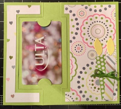 Happy Birthday
Gift Card Flip-it
