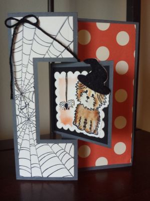 I sent this card from my dog to my girlfriends dog for Halloween
