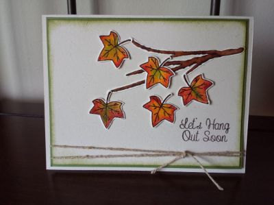 I also used branches4flowers and stamp from August kit club
