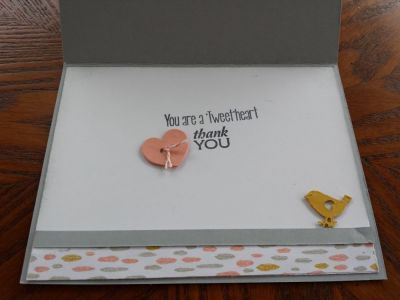 Tweet Thanks (inside)
Inside of card.
