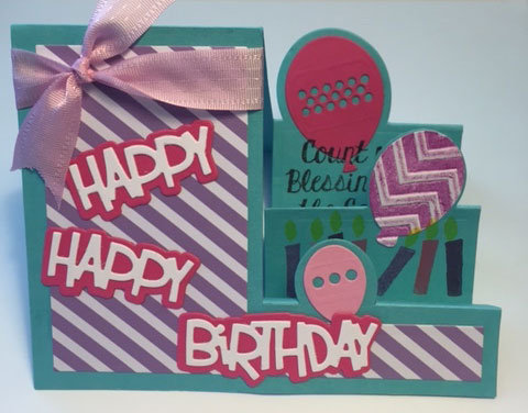 Happy Birthday Stand Up Card
