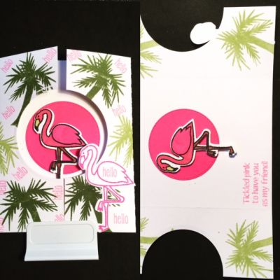 Tickled Pink Gate Card
